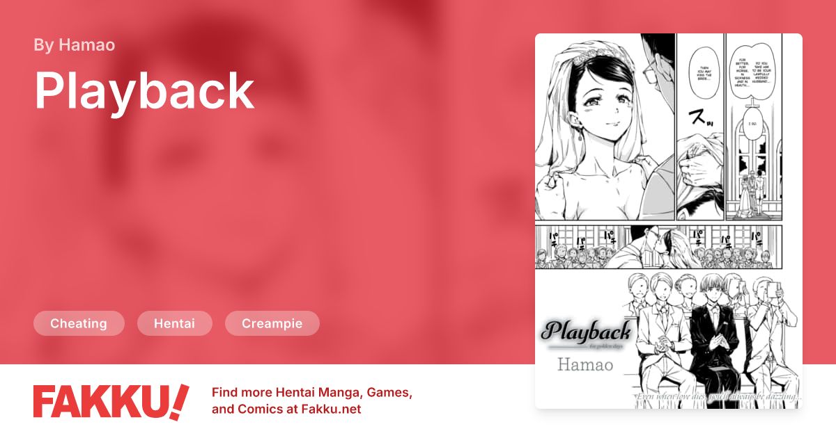 Playback Hentai by Hamao - FAKKU