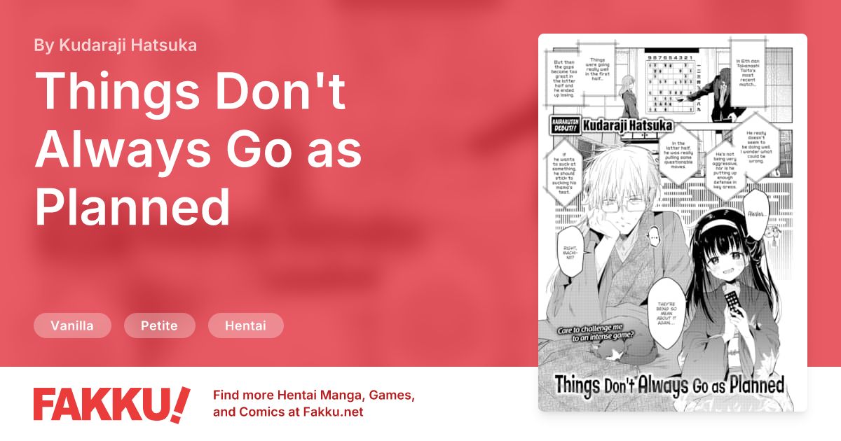 Things Don't Always Go as Planned Hentai by Kudaraji Hatsuka - FAKKU