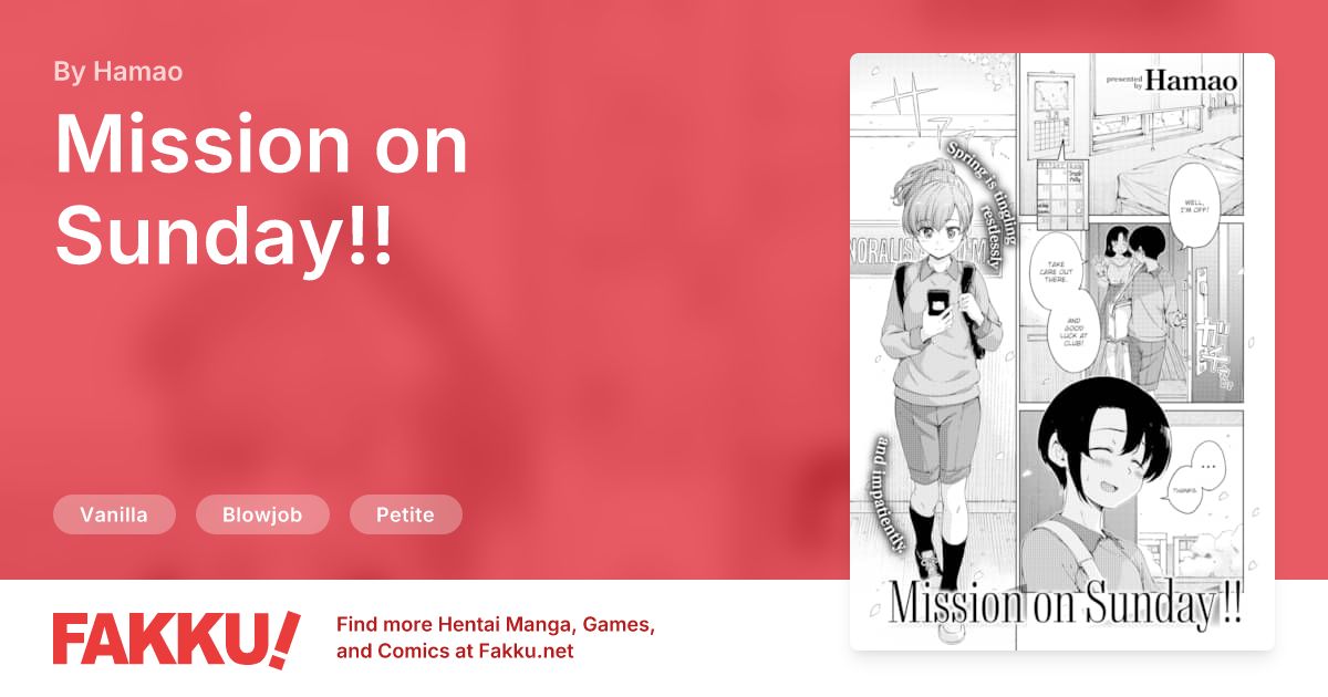 Mission on Sunday!! Hentai by Hamao - FAKKU
