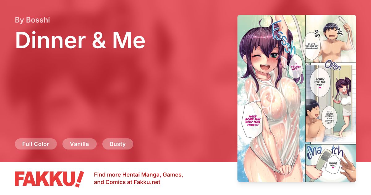 Dinner & Me Hentai by Bosshi - FAKKU