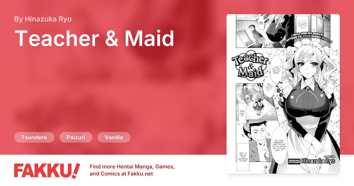 Teacher & Maid Hentai by Hinazuka Ryo - FAKKU