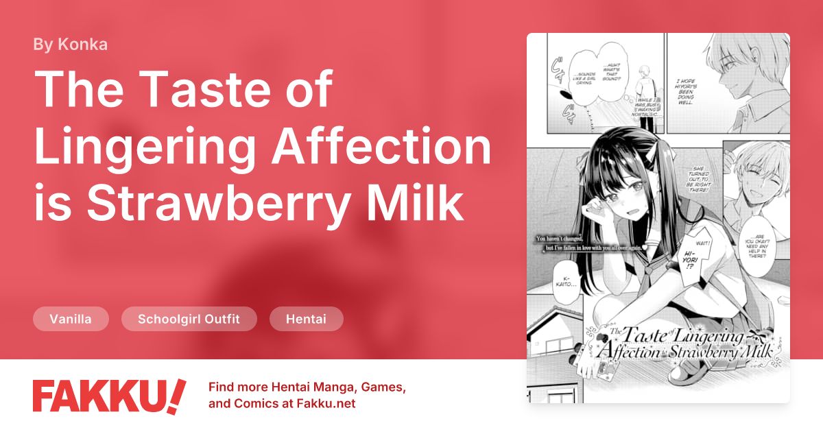 The Taste of Lingering Affection is Strawberry Milk Hentai by Konka - FAKKU