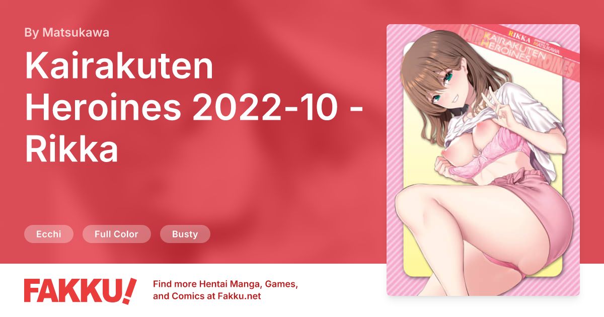 Kairakuten Heroines 2022-10 - Rikka Hentai by Matsukawa - FAKKU