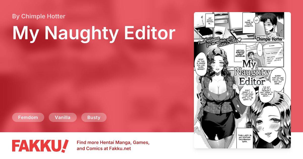 My Naughty Editor Hentai by Chimple Hotter - FAKKU