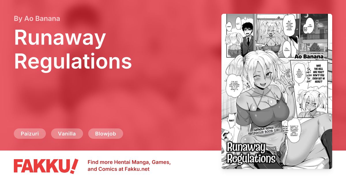 Runaway Regulations Hentai by Ao Banana - FAKKU