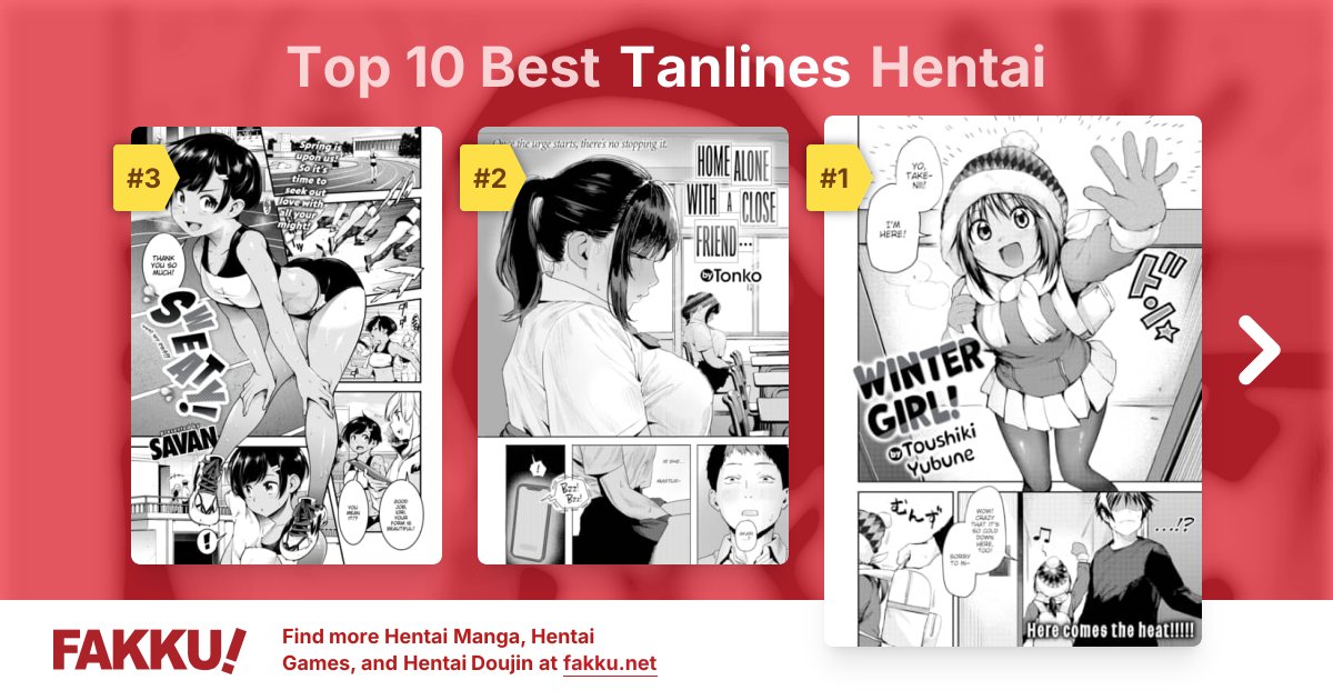 Top 10 Best Tanlines Hentai