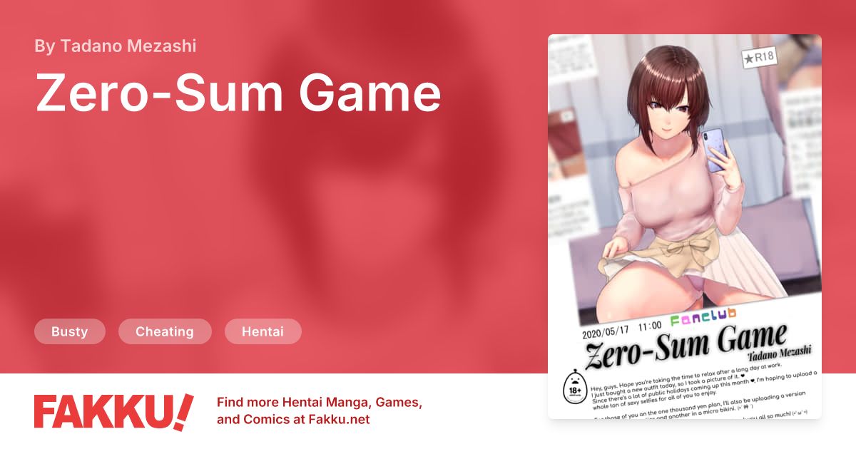 Zero-Sum Game Hentai by Tadano Mezashi - FAKKU