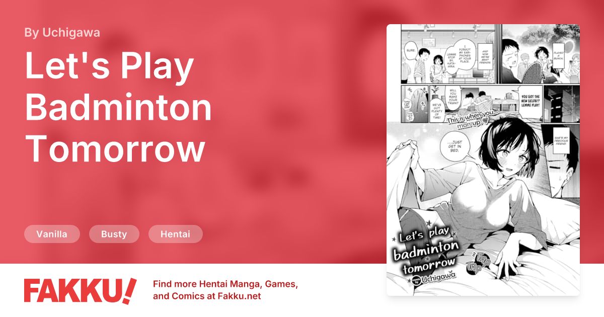 Let's Play Badminton Tomorrow Hentai by Uchigawa - FAKKU