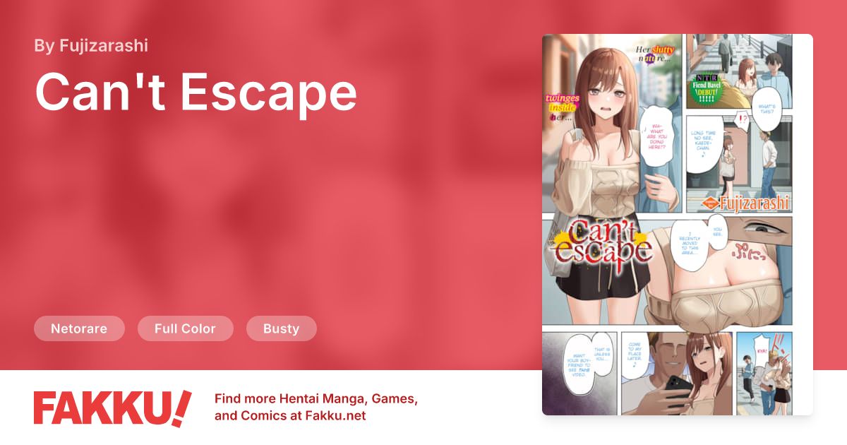 Can't Escape Hentai by Fujizarashi - FAKKU