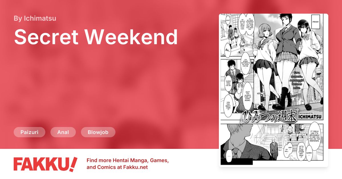 Secret Weekend Hentai by Ichimatsu - FAKKU