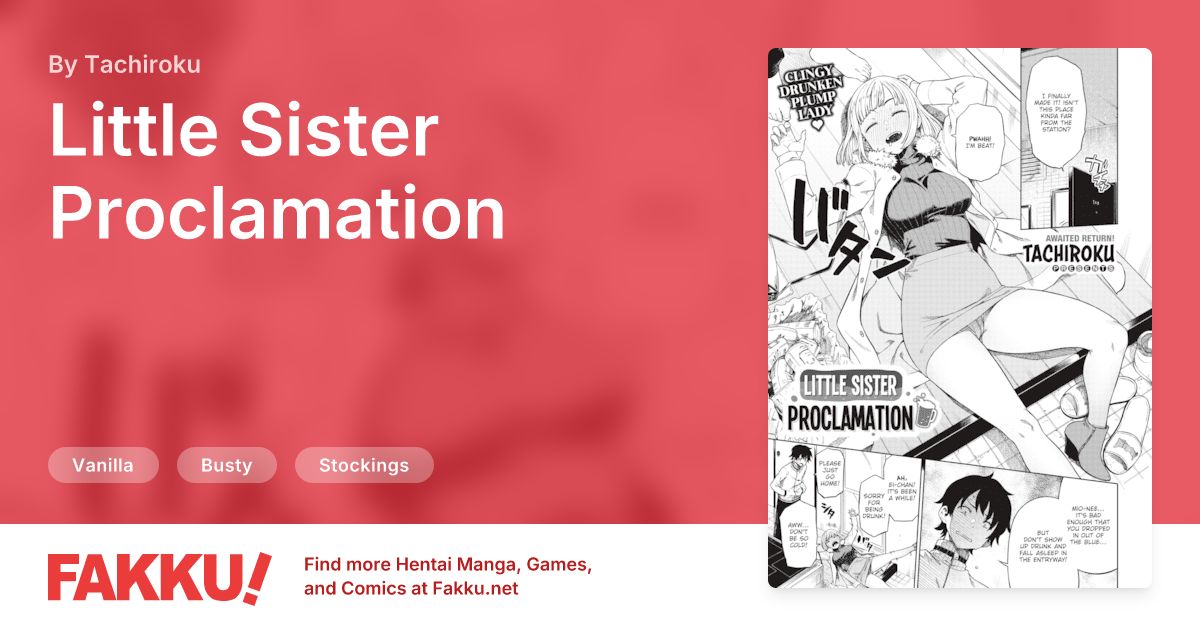 Little Sister Proclamation Hentai by Tachiroku - FAKKU