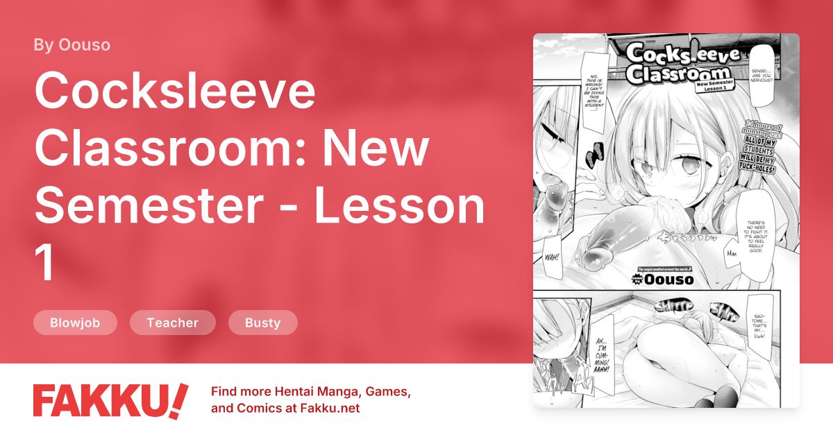  Cocksleeve Classroom: New Semester - Lesson 1 Hentai by Oouso - FAKKU