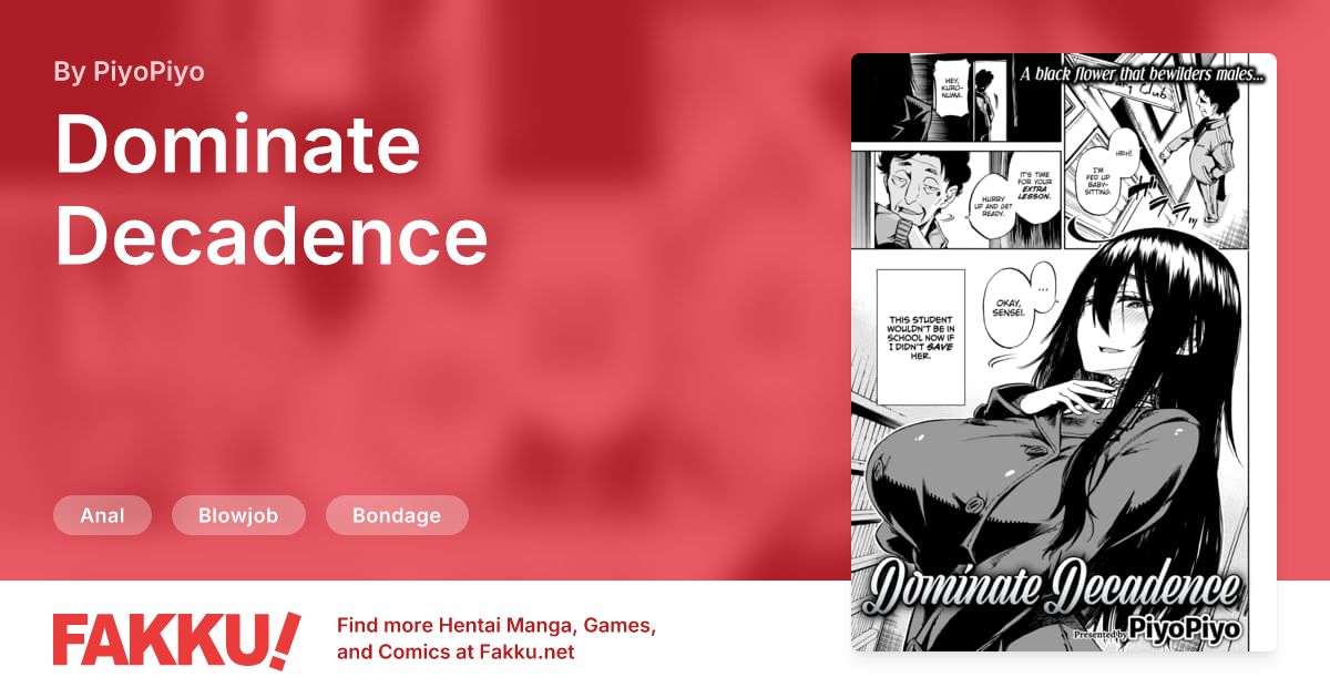 Dominate Decadence Hentai by PiyoPiyo - FAKKU