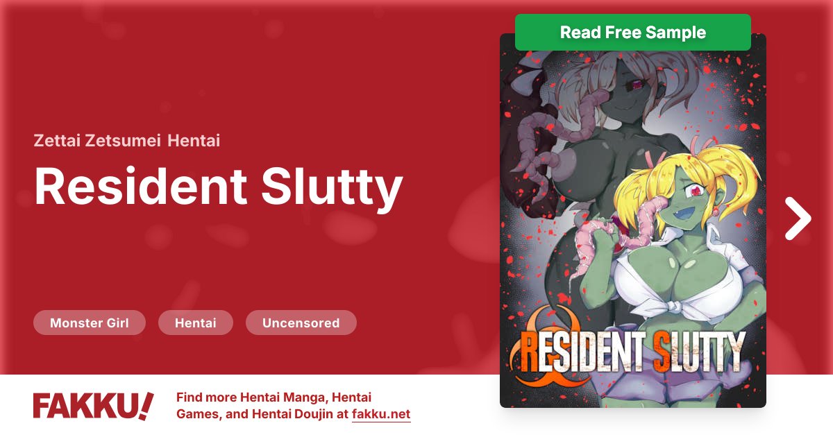  Resident Slutty Hentai by Zettai Zetsumei - FAKKU