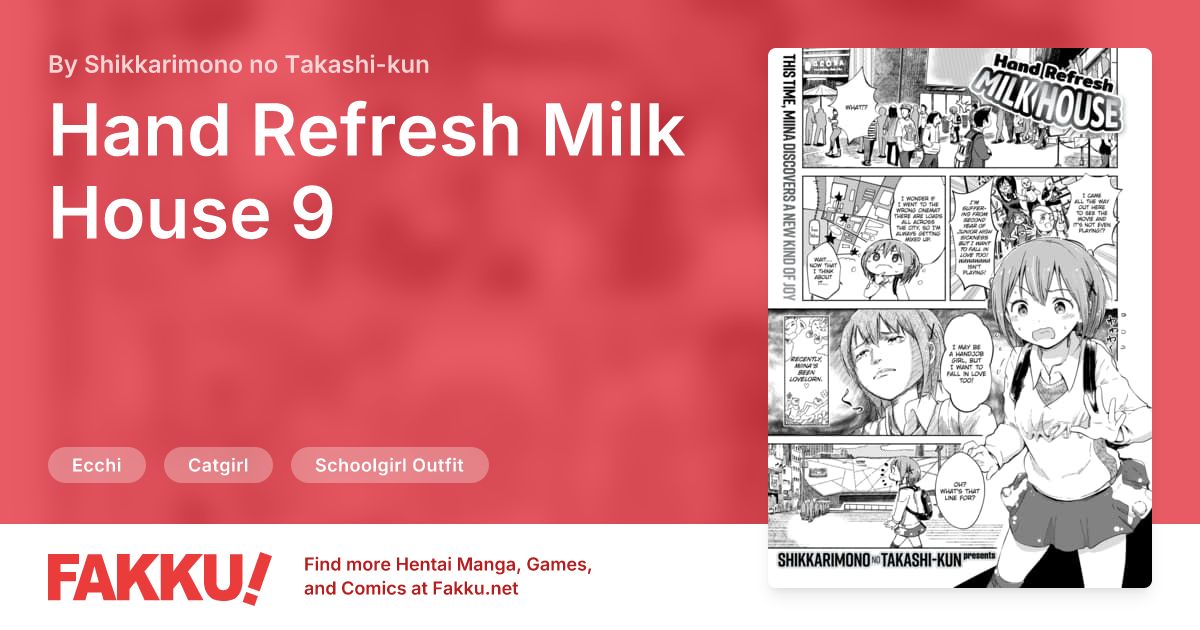 Hand Refresh Milk House 9 Hentai by Shikkarimono no Takashi-kun - FAKKU