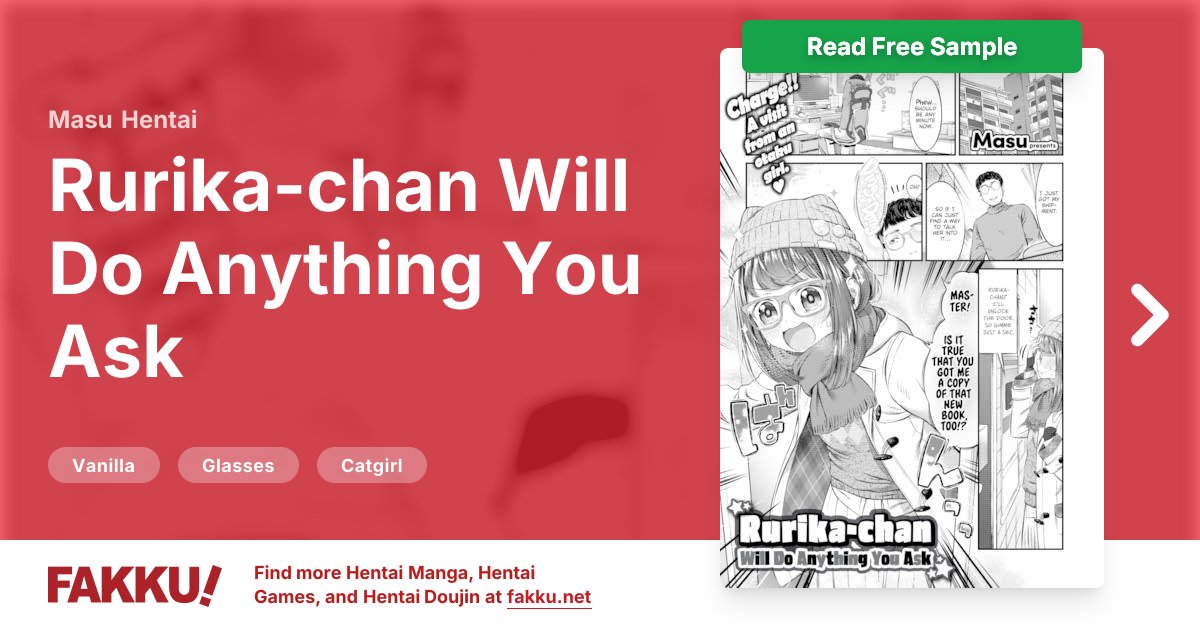  Rurika-chan Will Do Anything You Ask Hentai by Masu - FAKKU