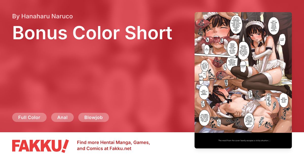 Bonus Color Short Hentai by Hanaharu Naruco - FAKKU