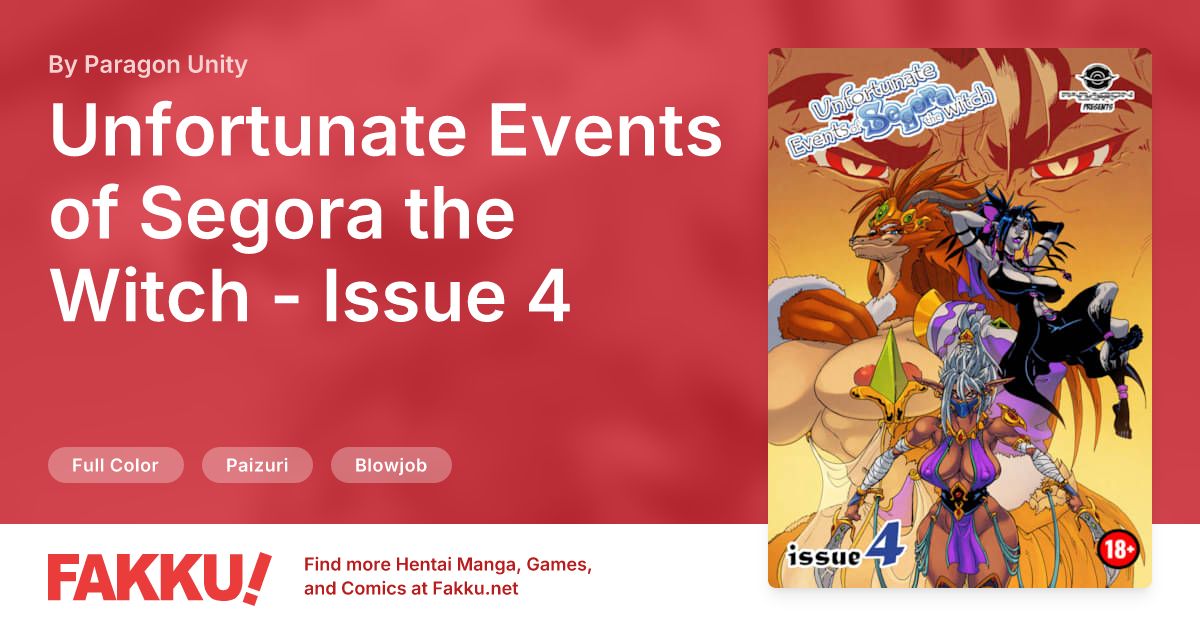 Unfortunate Events of Segora the Witch - Issue 4 Hentai by Paragon Unity - FAKKU