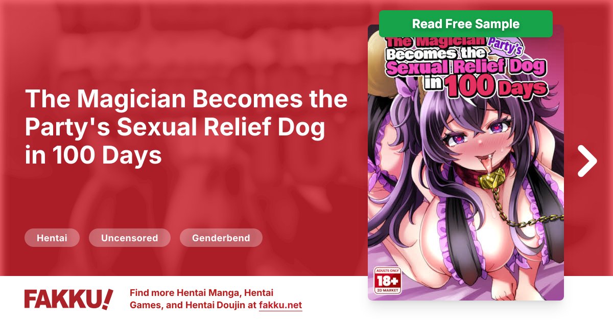  The Magician Becomes the Party's Sexual Relief Dog in 100 Days Hentai by Amulai Sweets Factory - FAKKU