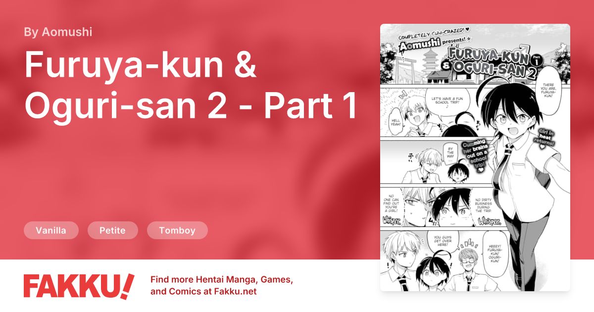 Furuya-kun & Oguri-san 2 - Part 1 Hentai by Aomushi - FAKKU