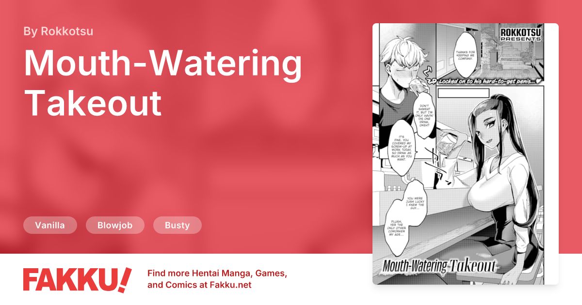 Mouth-Watering Takeout Hentai by Rokkotsu - FAKKU