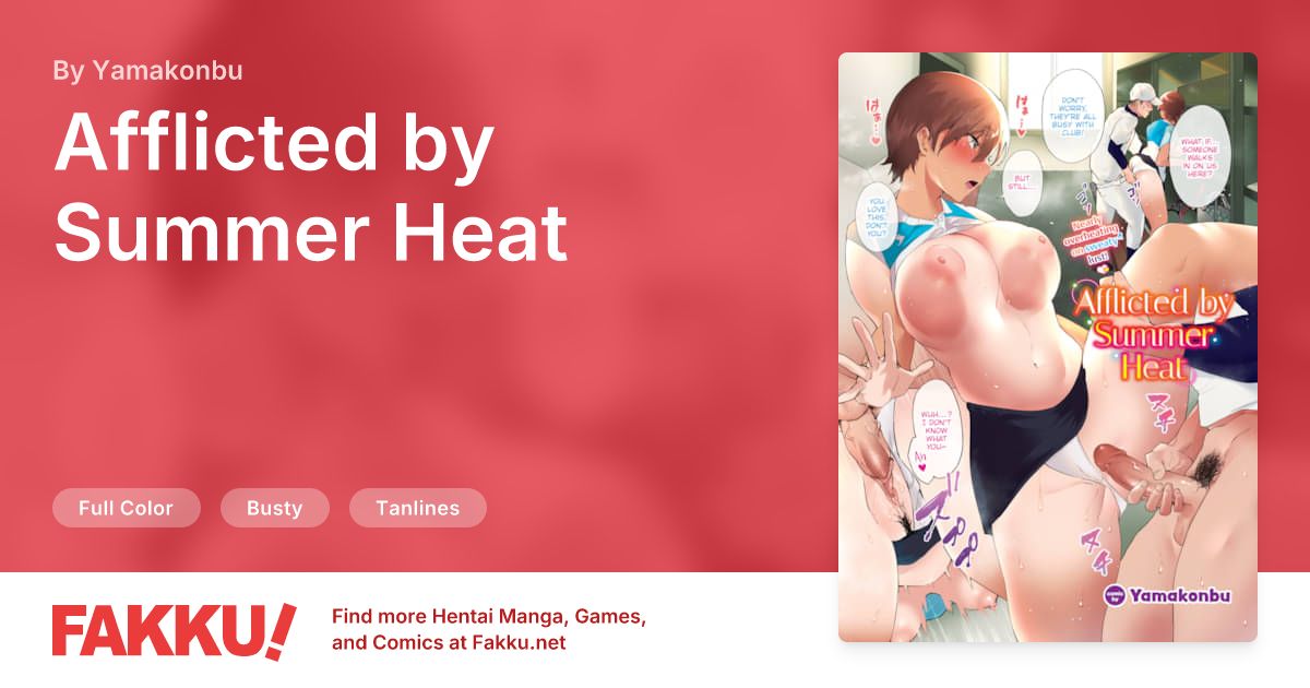 Afflicted by Summer Heat Hentai by Yamakonbu - FAKKU