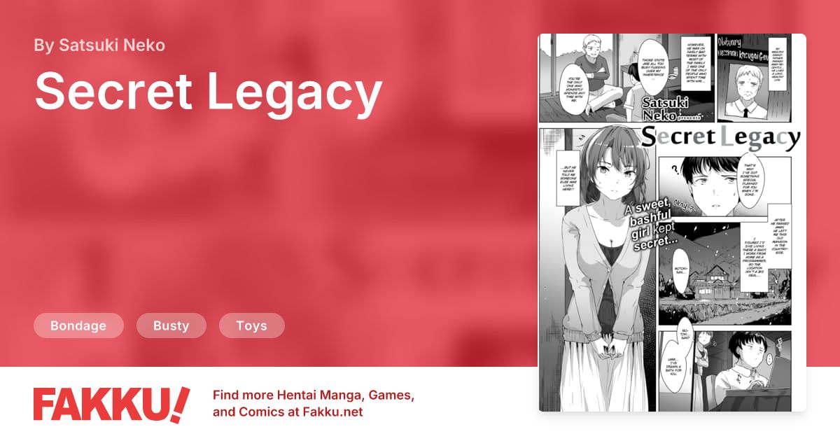 Secret Legacy Hentai by Satsuki Neko - FAKKU