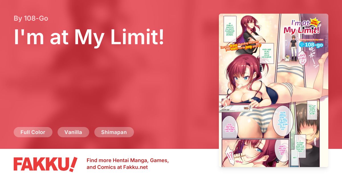 I'm at My Limit! Hentai by 108-Go - FAKKU