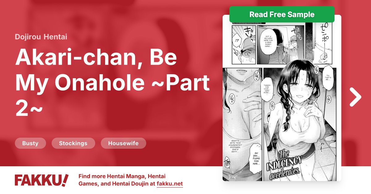 Hentai Collections including Akari-chan, Be My Onahole ~Part 2~ Hentai by Dojirou - FAKKU