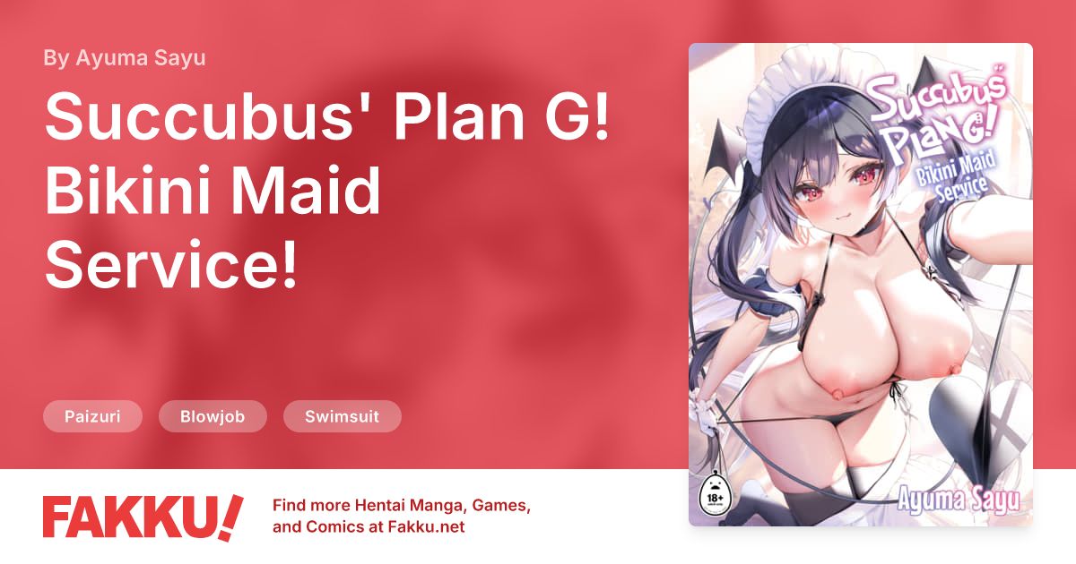 Succubus' Plan G! Bikini Maid Service! Hentai by Ayuma Sayu - FAKKU