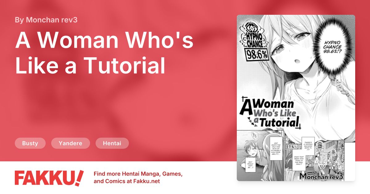 A Woman Who's Like a Tutorial Hentai by Monchan rev3 - FAKKU