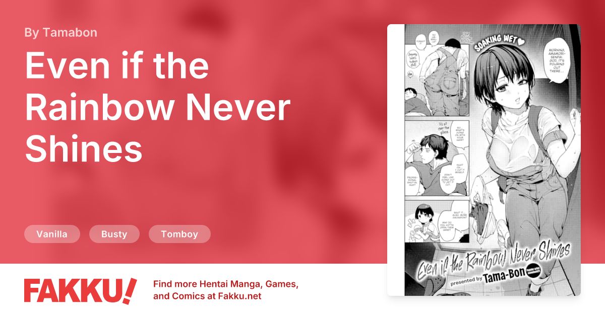Even if the Rainbow Never Shines Hentai by Tamabon - FAKKU