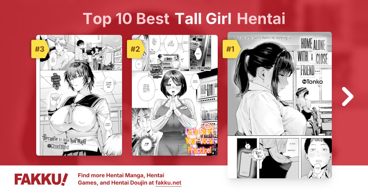 Top 10 Best Tall Girl Hentai