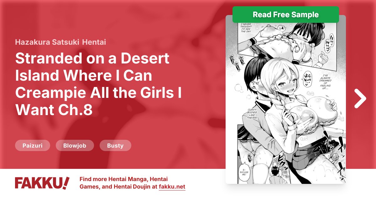  Stranded on a Desert Island Where I Can Creampie All the Girls I Want Ch.8 Hentai by Hazakura Satsuki - FAKKU
