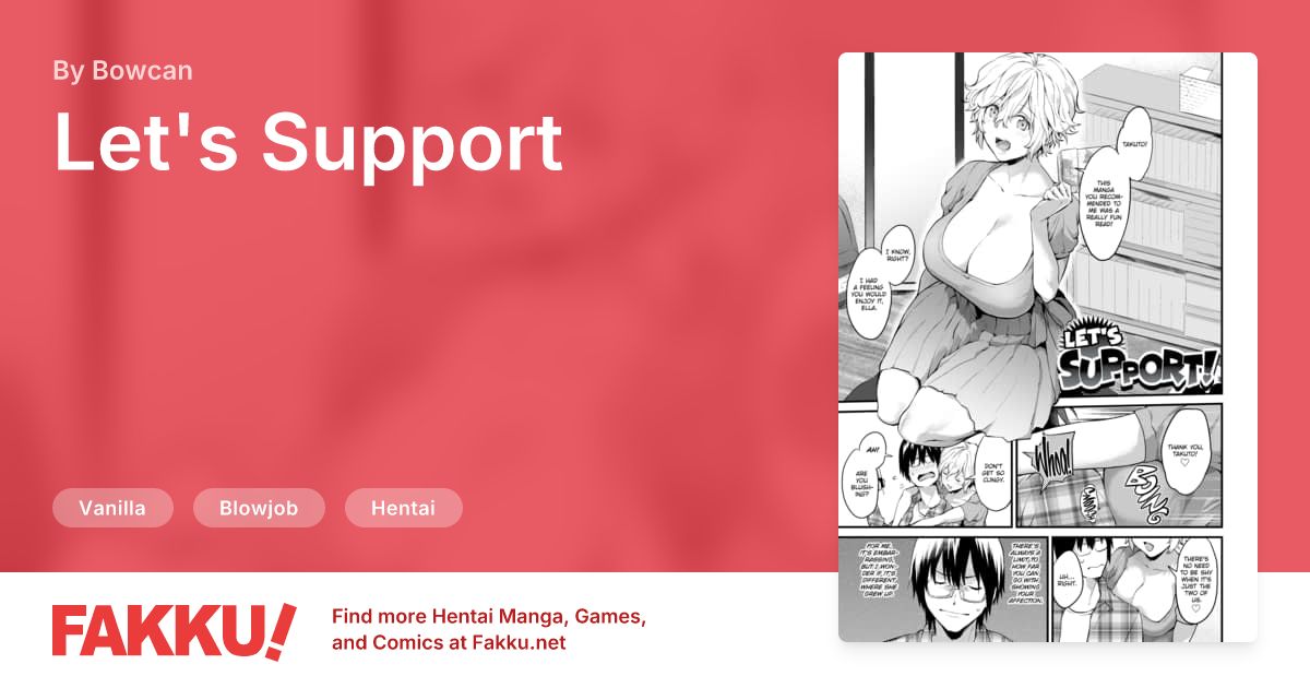 Let's Support Hentai by Bowcan - FAKKU