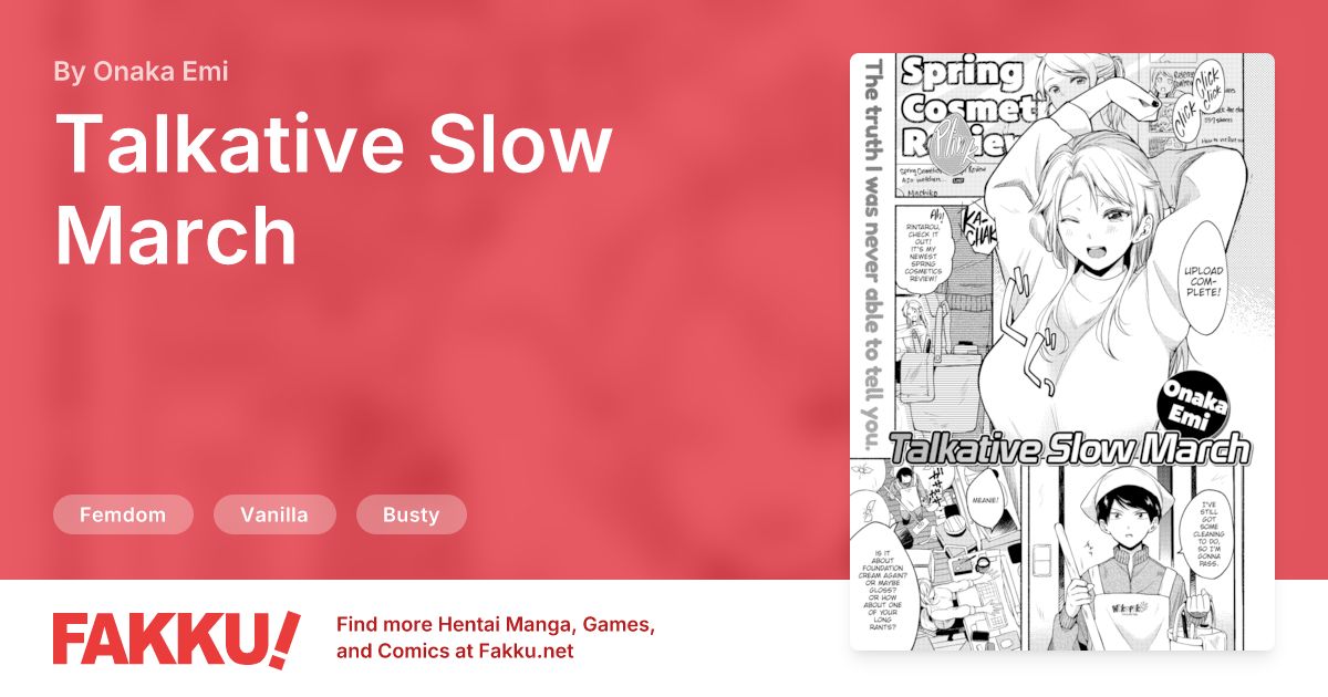 Talkative Slow March Hentai by Onaka Emi - FAKKU