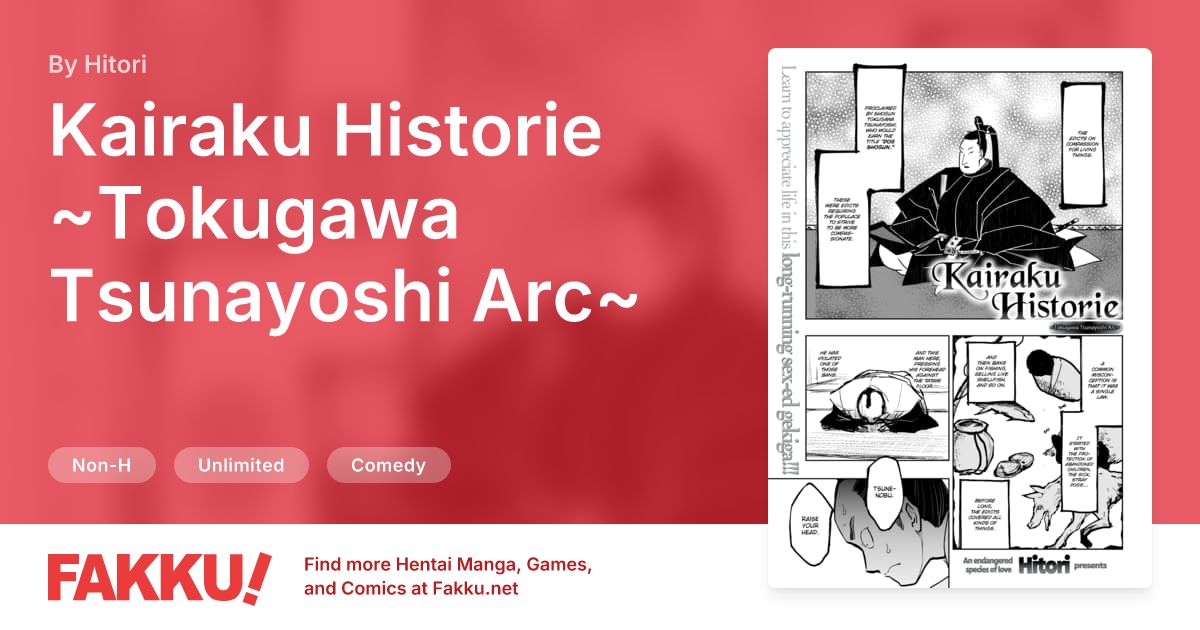 Kairaku Historie ~Tokugawa Tsunayoshi Arc~ Hentai by Hitori - FAKKU