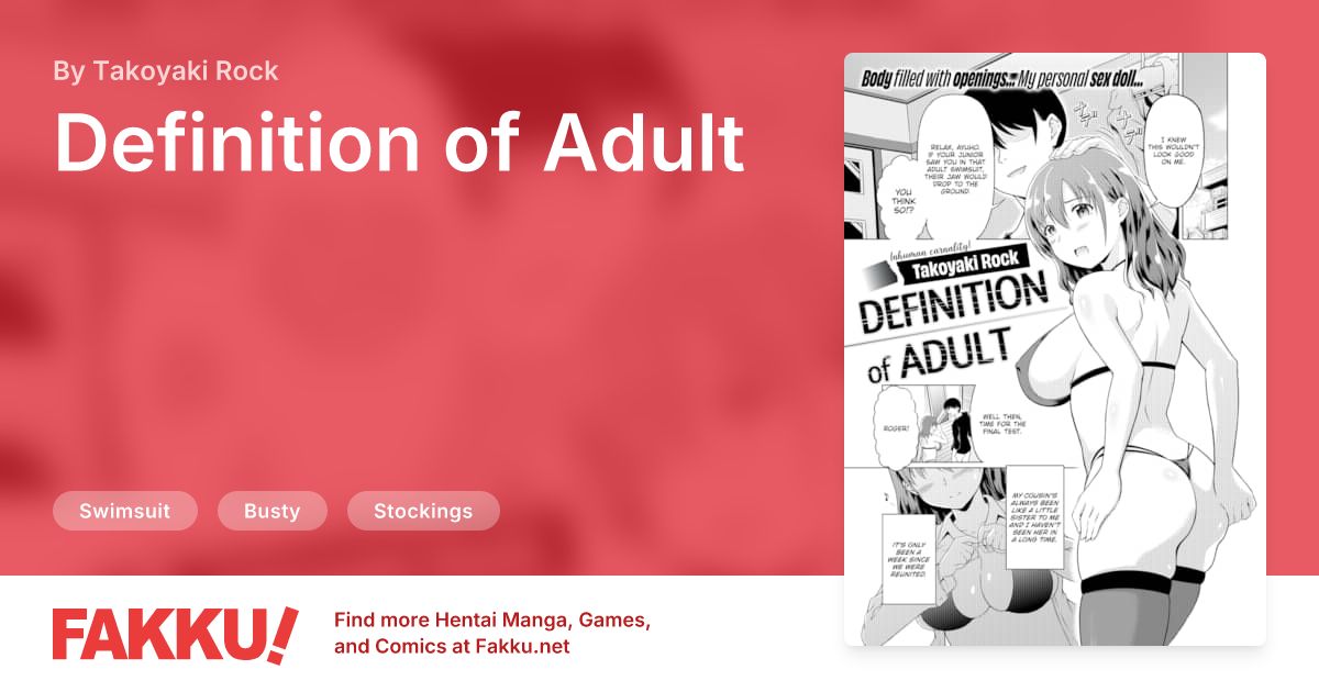 Definition of Adult Hentai by Takoyaki Rock - FAKKU