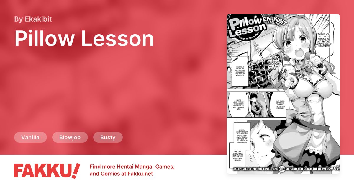 Pillow Lesson Hentai by Ekakibit - FAKKU