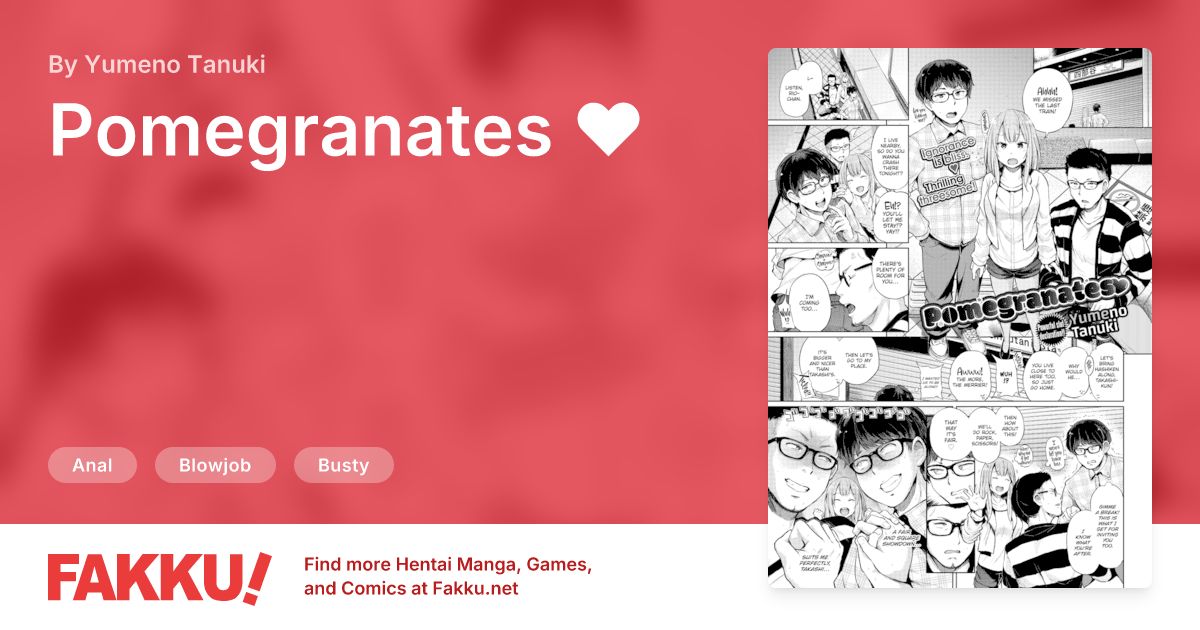 Pomegranates ❤ Hentai by Yumeno Tanuki - FAKKU