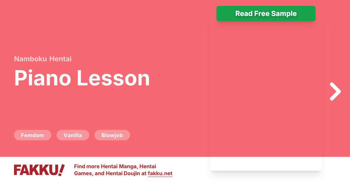  Piano Lesson Hentai by Namboku - FAKKU