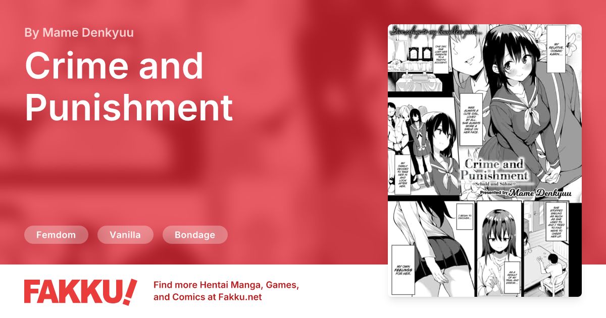 Crime and Punishment Hentai by Mame Denkyuu - FAKKU