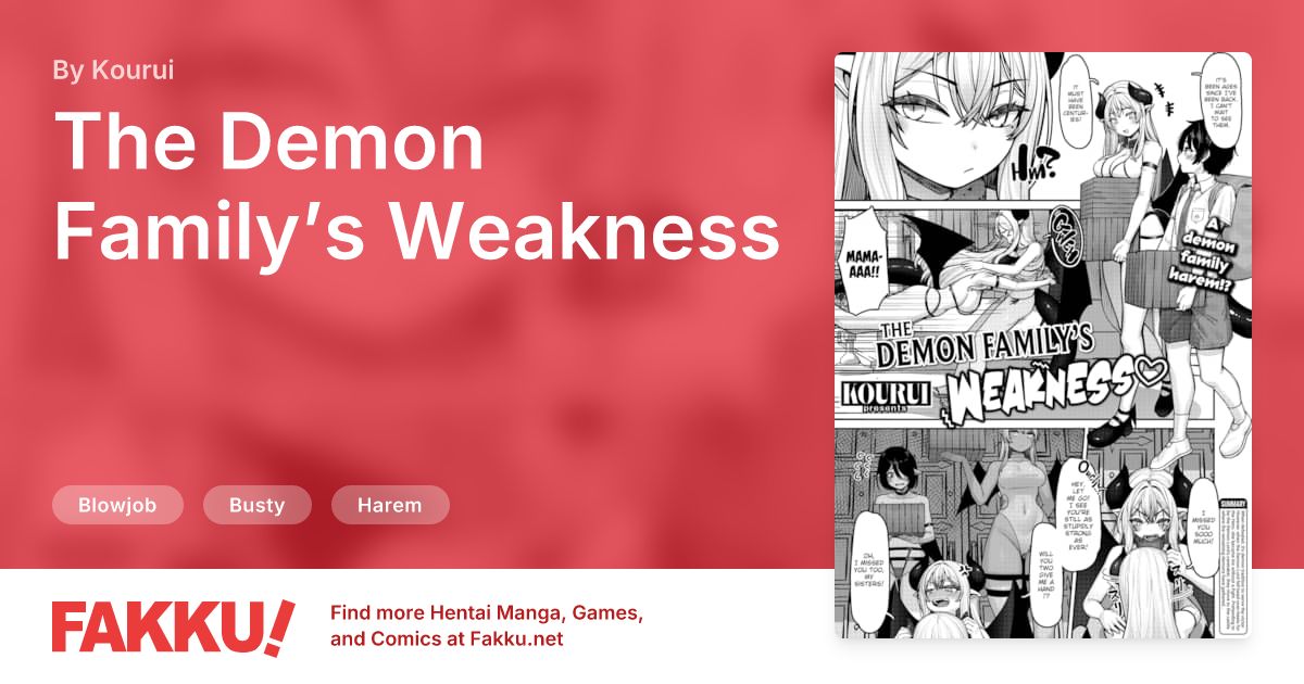 The Demon Family’s Weakness Hentai by Kourui - FAKKU