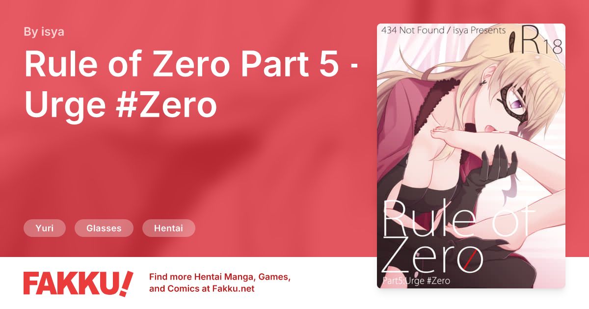 Rule of Zero Part 5 - Urge #Zero Hentai by isya - FAKKU