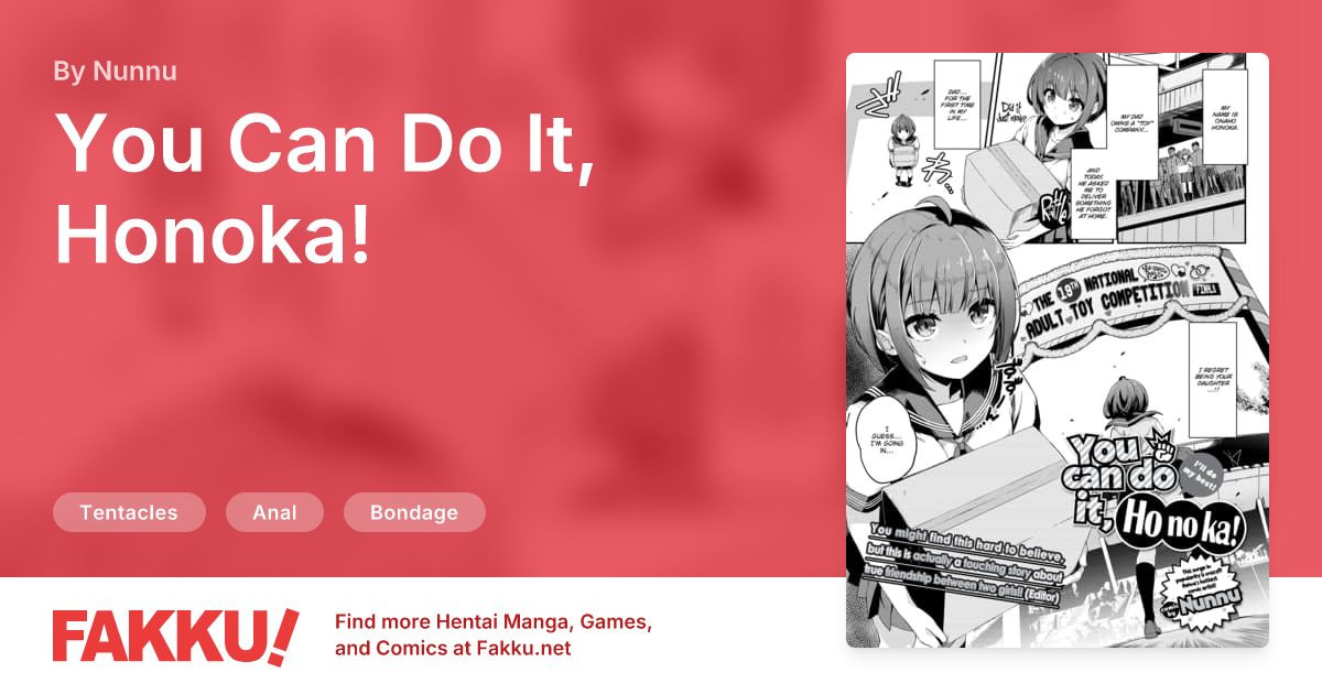 You Can Do It, Honoka! Hentai by Nunnu - FAKKU