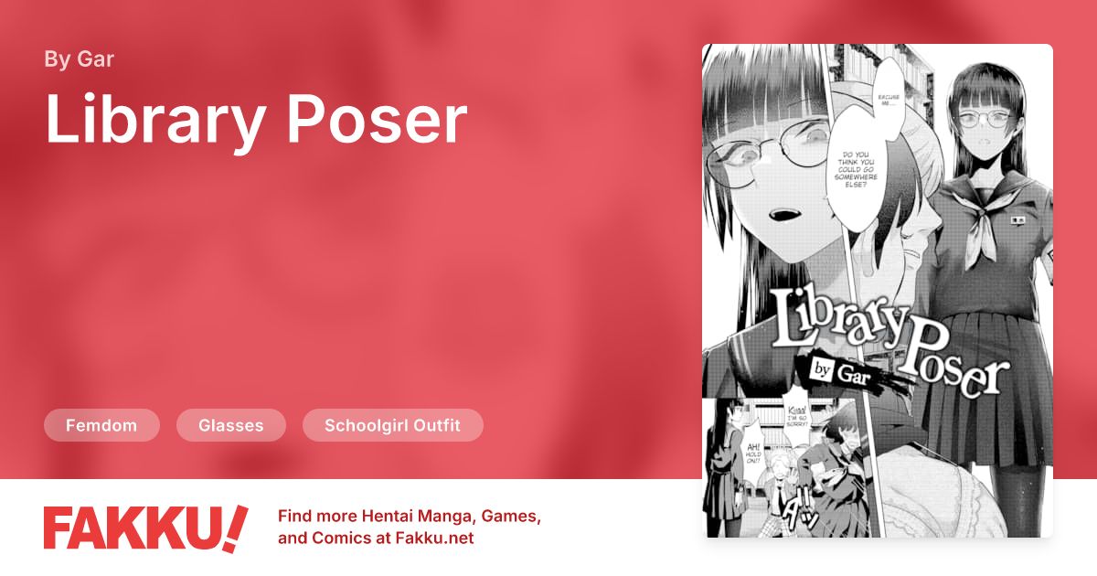 Library Poser Hentai by Gar - FAKKU