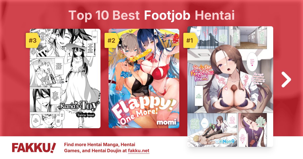 Top 10 Best Footjob Hentai