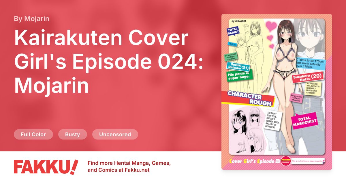 Kairakuten Cover Girl's Episode 024: Mojarin Hentai by Mojarin - FAKKU