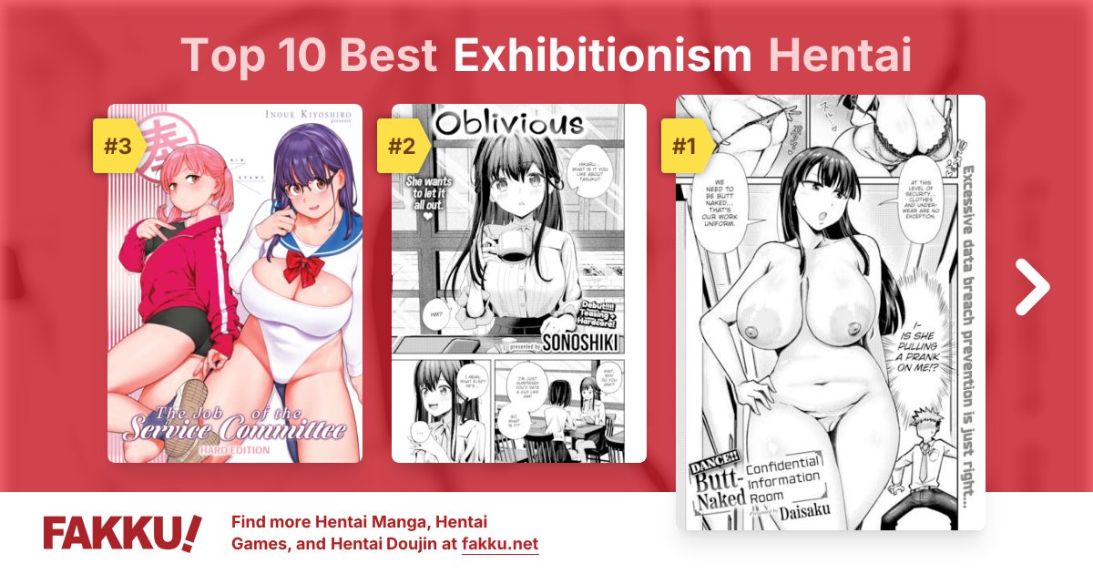 Top 10 Best Exhibitionism Hentai