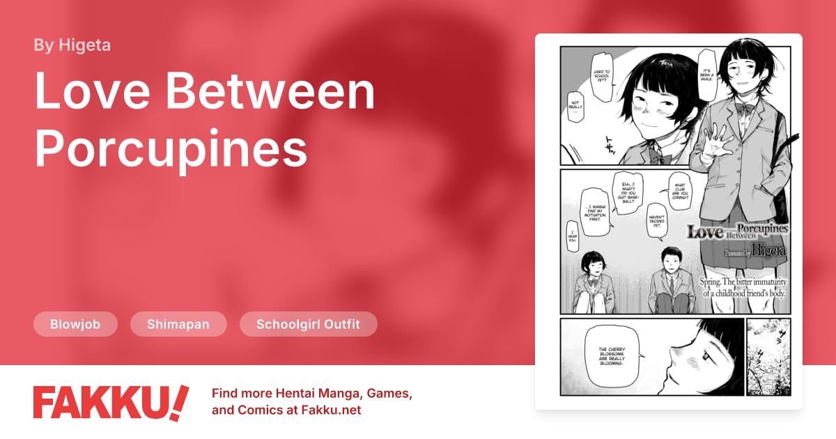 Love Between Porcupines Hentai by Higeta - FAKKU